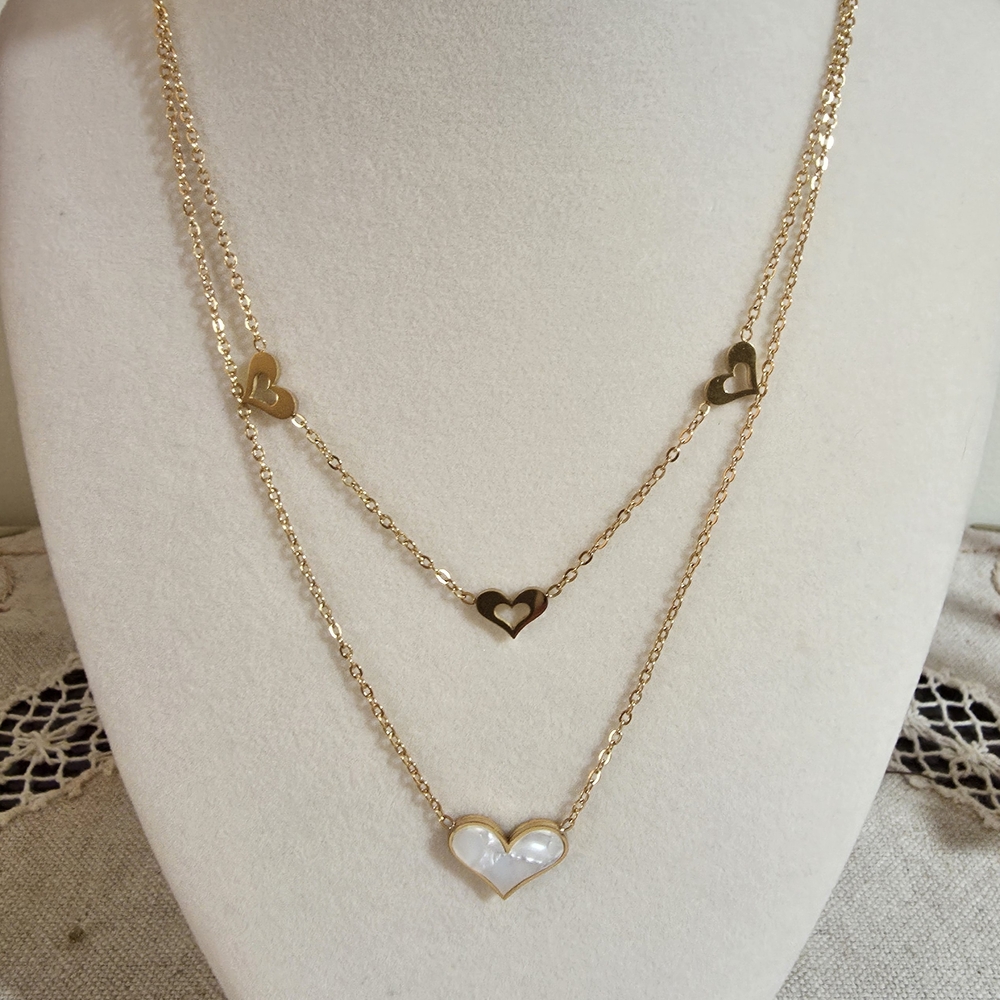 Gold Heart Necklace